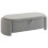 Homcom Banco de Almacenaje Gris 129 x 48.5 x 44 cm 1