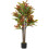 Homcom Crotón Artificial Verde 55 x 55 x 120 cm 1