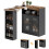 Homcom Mesa de Bar Negro 150 x 80 x 105.5 cm 1
