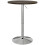 Homcom Mesa Alta Bar Marrón 60 x 60 x 91cm 1