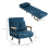 Homcom Sofás Cama Individuale Azul 63 x 73 x 81 cm 7