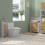 Homcom Conjunto de Baño Blanco 21 x 17 x 78 cm 8