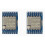 2X SX1278 LoRa Module LoRa 02 433M Adapter Module Wireless Transmission SPI Communication Module 1