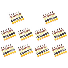 10X Fuel Injector Repair Kit 0280150440 13641703819 for - E60 E39 520I 523I Car Replacement AY-RK004
