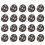 20X 3 Array IR Led Spot Light Infrared 3x IR LED Board for CCTV Cameras Night Vision (53mm Diameter) 1