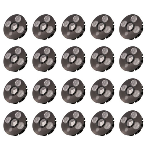 20X 3 Array IR Led Spot Light Infrared 3x IR LED Board for CCTV Cameras Night Vision (53mm Diameter)