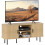 Homcom Mueble de TV Marrón 120 x 40 x 55 cm 1
