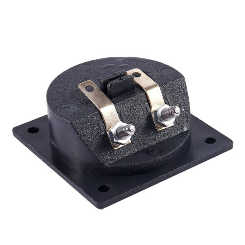 10X Square Shape Double Binding Post Type Speaker Box Terminal Cup Black