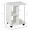 Homcom Mesa lateral Blanco 45 x 35 x 58 cm 6