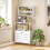 Homcom Estantería de Cocina Blanco 80 x 42 x 171 cm 5