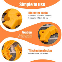 Drill Bit Sharpener for All Bits(5/64-5/8 Inch ), Multipurpose Drill Bit Grinding Tool Attachment with Grinding Wheels