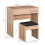 Homcom Mesa para Maquillaje Marrón 80 x 40 x 79 cm 3