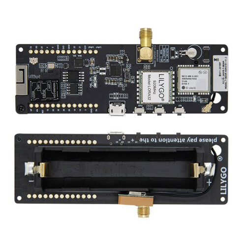 LILYGO Meshtastic T- V1.2 LoRa Module ESP32 GPS NEO-6M WiFi  Wireless Module 923MHz