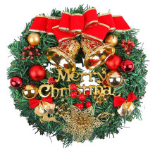 Front Door Christmas Wreath Window Wall Door Christmas Decorations Window Display Door Hanging Arrangement A