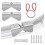 Gutter Downspout Hinges,1 Pair/2 Pcs Gutter Extension Hinge,Down Spout Drain Extension Hinge,for Square Rectangle Gutter 1