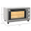 Homcom Horno Eléctrico Gris 46 x 38.5 x 29 cm 3