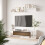 Homcom Mueble de Salón Bicolor 153.6 x 25 x 42 cm 3