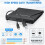 External DVD Drive, USB 3.0 Type-C, Portable CD DVD Burner with Dual USB  and Card Slots 1