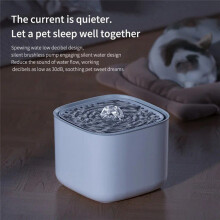 Fuente de Agua para Mascotas con Filtro Circulante para Perros y Gatos de Gran Capacidad de 3 L, Dispensador Automático de Agua con Puerto USB para