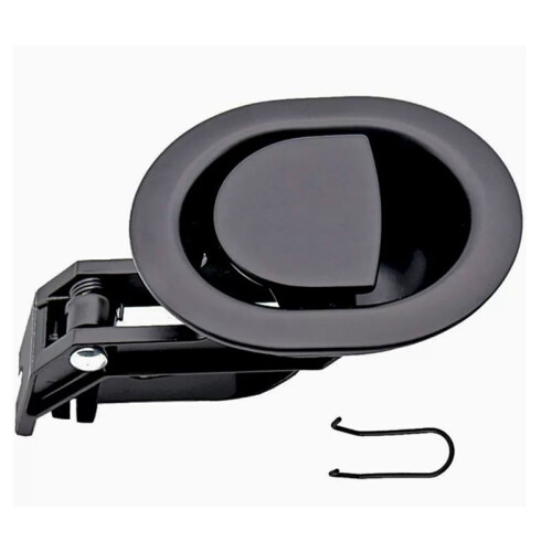 2PCS Plastic Recliner Release Pull Handles Oval Plastic Sofa Chair Replacement Parts Without Cable Fits 3mm & 6mm Cables 2