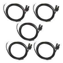 5PCS Photoelectric Sensor , SX673 U Shape Inductive Photoelectric Sensor DC5-24V, 5mm NPN Photocell Sensor