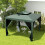 Outsunny Carpa de Jardín Verde 297 x 297 x 268 cm 6