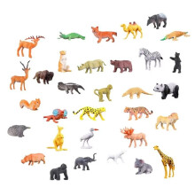 24 Tiere Countdown-Kalender-Set Frohe Weihnachten Adventskalender Weihnachten Zuhause Dekoratives DIY Geschenk Partybedarf
