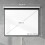 Homcom Pantalla de Proyector Blanco 244 x 183 cm 3