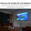 Homcom Pantalla de Proyector Blanco 244 x 183 cm 5