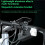 Bike Bracket Front Light Lamp Holder Extension Mount for Bicycle Computer Adjustable Bracket 7