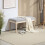 Homcom Banco de Cama Gris 80 x 40 x 43 cm 5