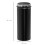 Homcom Cubo Basura Automático Negro 30.5 x 30.5 x 81.5 cm 4