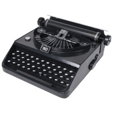 Retro-Schreibmaschine, Altmodische Schreibmaschine, Heimdekoration, Modell, Requisiten, Ornamente, Bestes Geschenk für Kinder