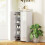Homcom Zapatero Blanco 55 x 36 x 108 cm 5