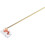 Gold Plated Plate Mounted Stabilizer for Custom Mechanical Keyboard 2U 6.25U (3+12, White ) 4