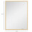 Homcom Espejo de Pared Marrón 70 x 2 x 90 cm 7