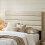 Homcom Cabecero de Cama Beige 140 x 10 x 126 cm 2