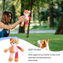 Stuffed Dog Toys Crinkle Squeakers Squeaky Plush Dog Toy for Small Medium Large Breed Puppy Chewing Teeth CleaningKeep A