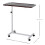 Homcom Mesa Auxiliar Móvil Marrón 77 x 40 x 100 cm 3
