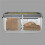 2X Innovative Bread Bin Keeps Baked Goods Bread  Bread Bin Fresh-Keeping Kitchen Storage Box 6