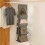 2PCS Handbag Hanging Storage Bag Storage Hanging Bag Non-Woven Multi-Layer Wardrobe Storage Dustproof Storage Bag 6