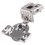 20 Pack 1-1/4 Inch 3D Overlay Soft Close Concealed Hinges for Face Frame Door, Control Closing Speed,105 Open Angle 7