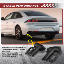 Car Rear Plastic Protective Shell Cover 521814 521815 for C5 C6 508 ARM Hinge Protector