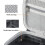For   Camera Carrying Case Travel Bag Accessory Storage Bag PU Handbag Box for Standard Bundle 6