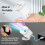 Projector, Nebula Cloud Lights with Sunset Lamp,Remote Control  Light, LED Nebula Night Light Projector 6