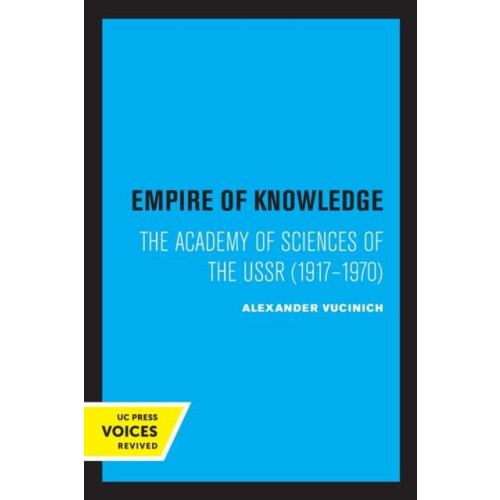 Empire of Knowledge by Alexander Vucinich Paperback Book