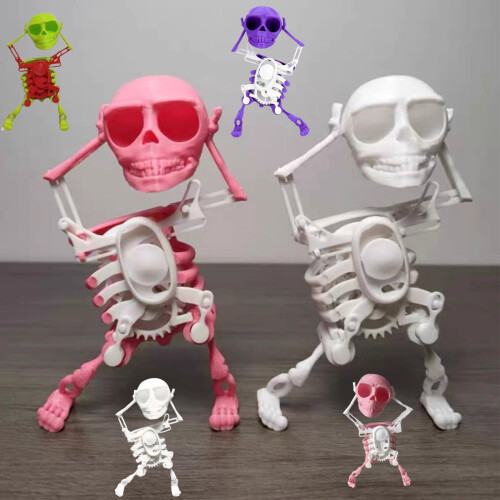 Dancing Skeleton Man Toy Clockwork Mechanism 1pc