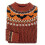 Women's Knitted Pullover Sweater Geometric Print Loose Fit 7