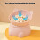 Elevated Cat Food Bowl with Neck Support 2-in-1 4