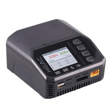 M6AC Cargador/Descargador de Baterías Lipo Inteligente de Doble Canal CA 100W CC 300W LiPo LiHV LiFe para 1-6S A Enchufe Europeo